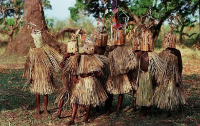 Initiation ritual of boys in Malawi