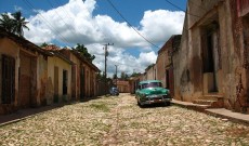 A street in Trinidad, Cuba
