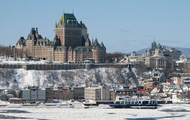Quebec City and the Chateau Frontenac