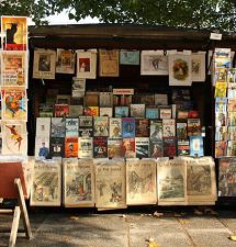 Stand of a Bouquiniste in Paris