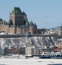 Quebec City and the Chateau Frontenac